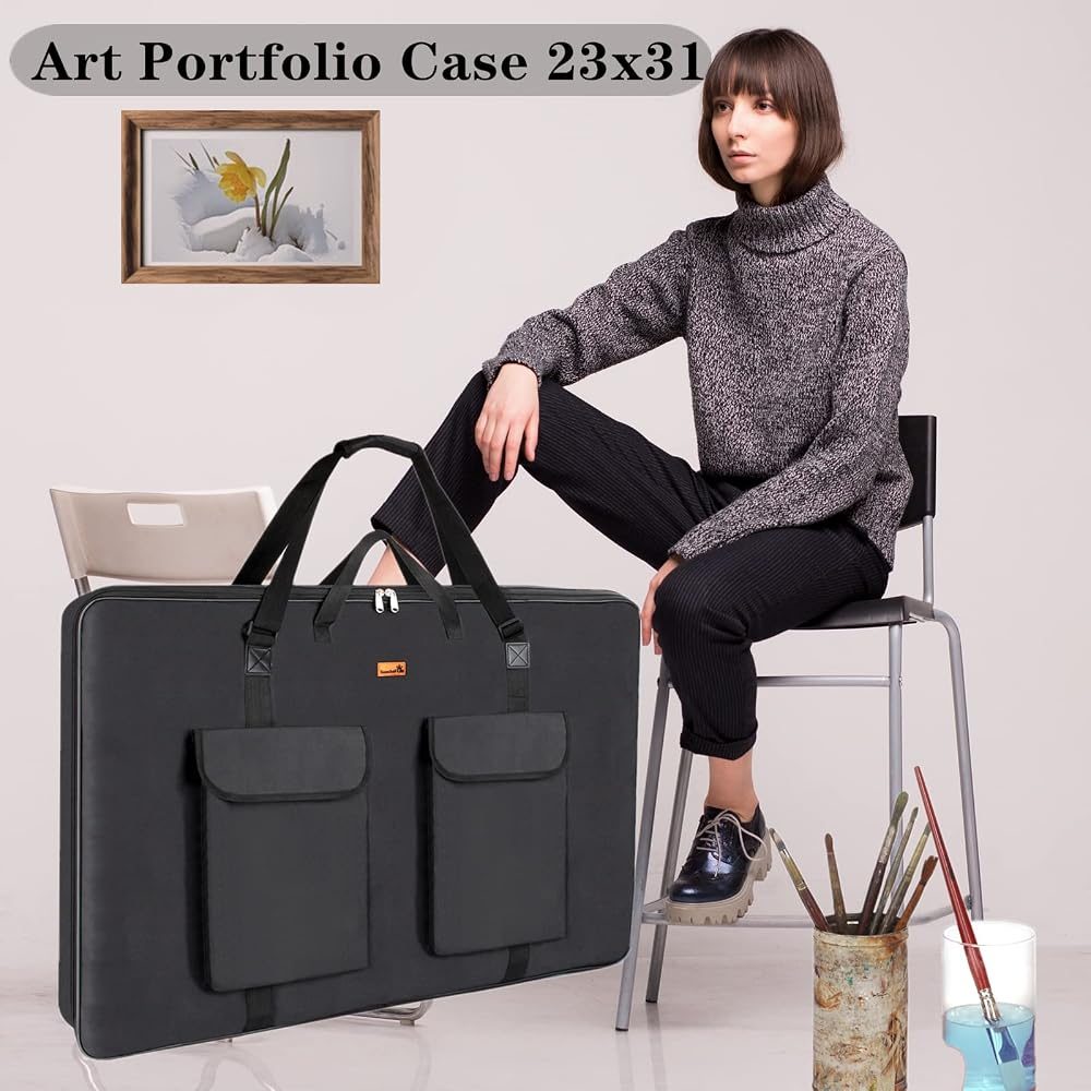 Best Water-Resistant Artist Portfolio Case for Travel and Commuting
