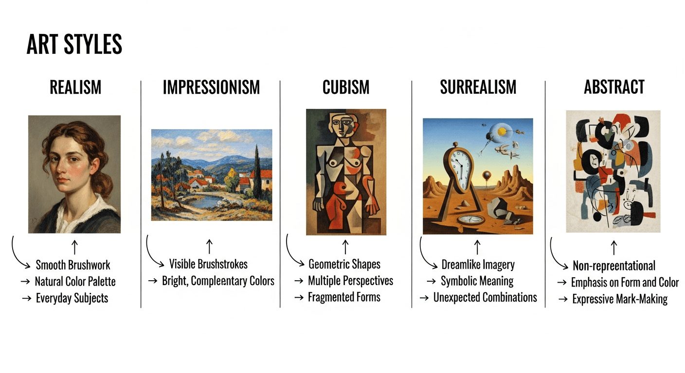 Photo by prominentpainting.com - How to Create an Illustration Style Guide for Your Portfolio