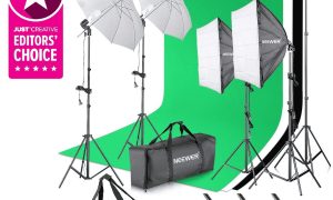 Photo by justcreative.com - How to Set Up 3-Point Studio Lighting Kit for Portrait Photography