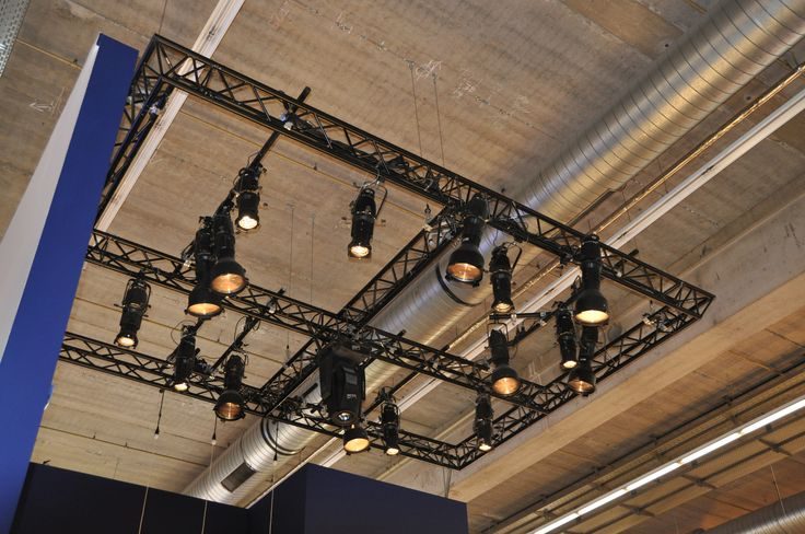 Overhead Studio Lighting Rig Setup for Tabletop Art Demonstration