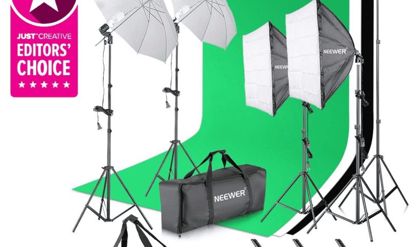 Photo by justcreative.com - Ring Light vs Two-Point Studio Lighting Kit for Artist Vlogging
