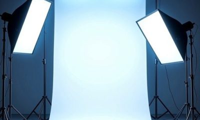 Photo by stockcake.com - Softbox Diffuser Placement for Eliminating Hotspots on Canvas