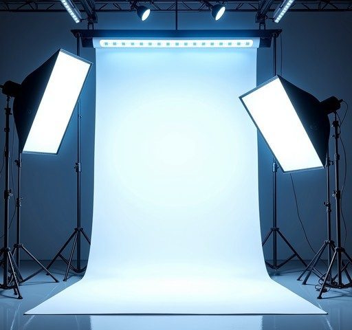 Photo by stockcake.com - Softbox Diffuser Placement for Eliminating Hotspots on Canvas