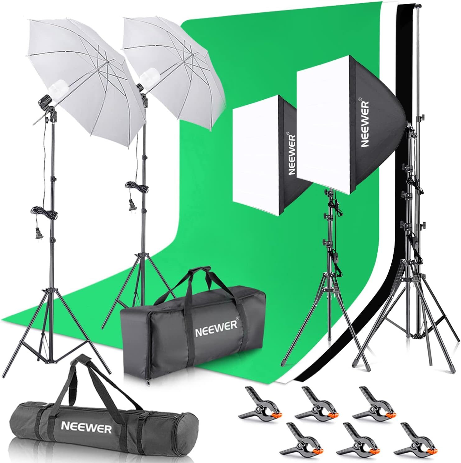 Studio Lighting Kit Setup for Photographing Artwork at Home
